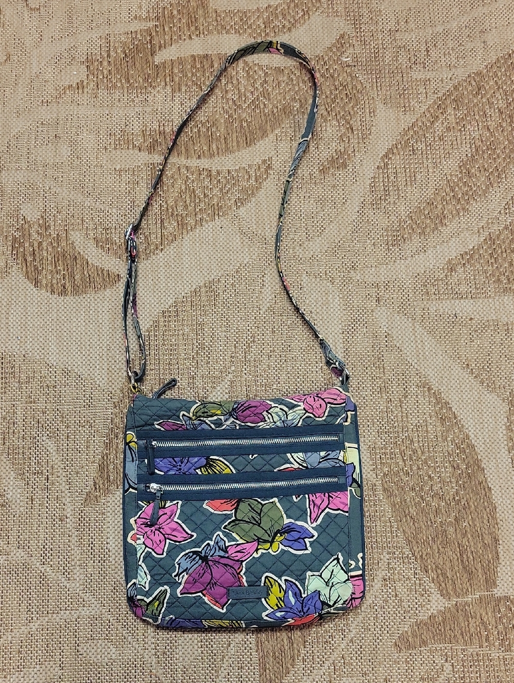 Quilted Floral Crossbody Bag Vera Bradley